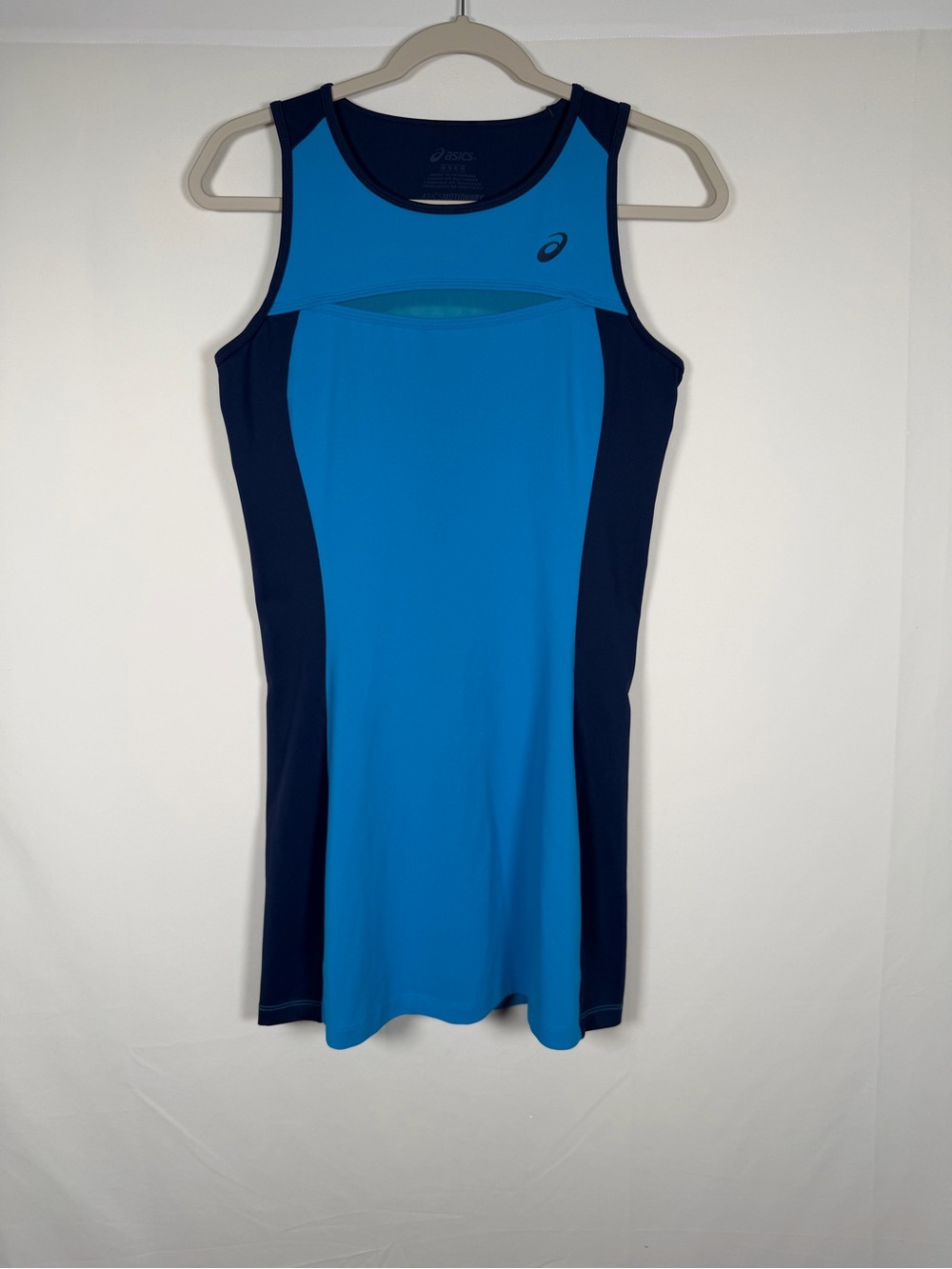 ASICS‎ Blue & Navy Athletic Tank Dress - Pickleball, Golf, Tennis Prep